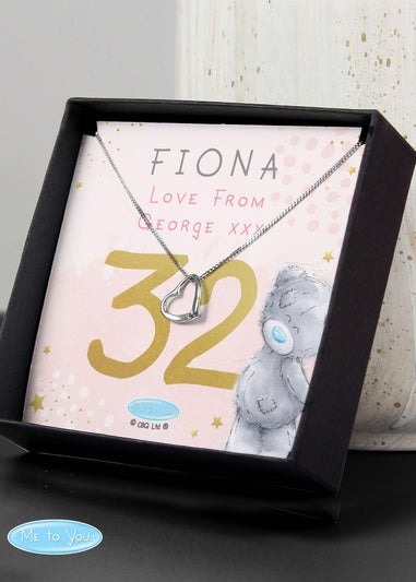 Personalised Memento Company Birthday Sentiment Necklace and Box