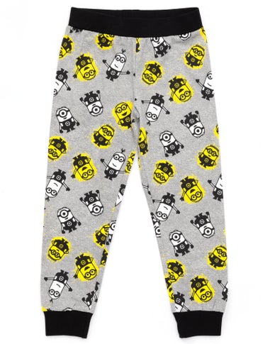 Minions Boys Black Pyjama Set (3-12 Years)