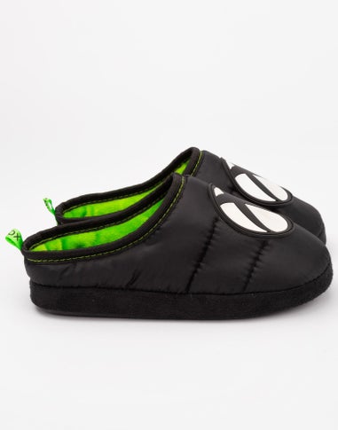 Xbox Boys Black Logo Mule Slippers (13-5 UK Child)