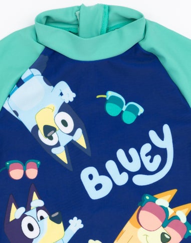 Bluey Boys Blue 1 Piece Surf Suit (18 Months-7 Years)