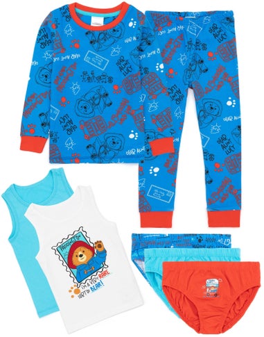 Paddington Bear Unisex Kids Multicoloured Paddington Pyjama Set (18 Months-6 Years)