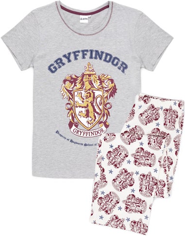 Harry Potter Grey Gryffindor Pyjama Set