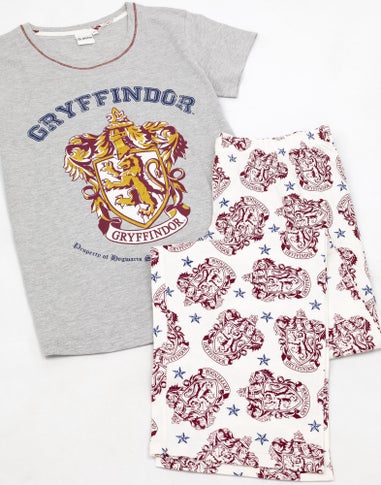 Harry Potter Grey Gryffindor Pyjama Set