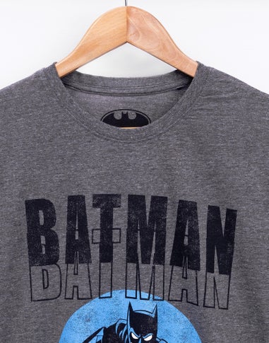 DC Comics Mens Grey Batman T-Shirt