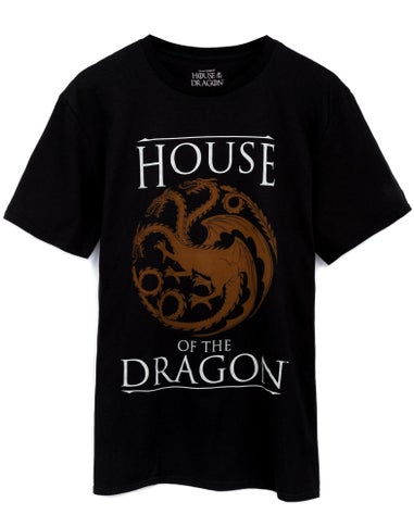 Game of Thrones Mens Black Logo T-Shirt