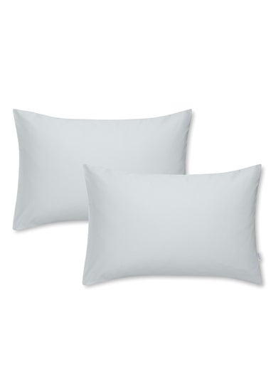 Bianca Fine Linens Silver Temperature Controlling Tencel Lyocell Standard Pillowcase Pair