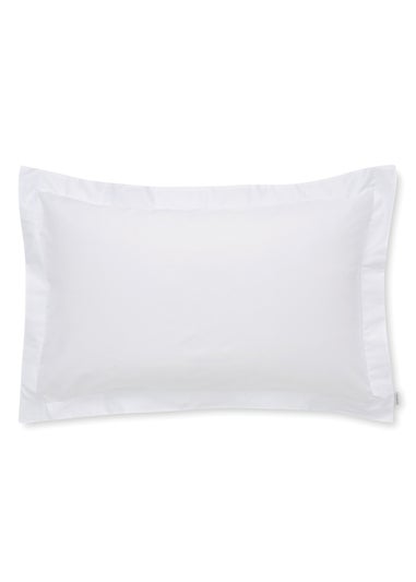 Bianca Fine Linens White Temperature Controlling Tencel Lyocell Oxford Pillowcase