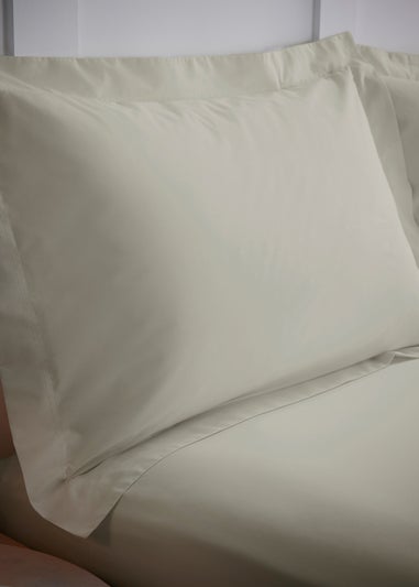 Bianca Fine Linens Natural Temperature Controlling Tencel Lyocell Oxford Pillowcase