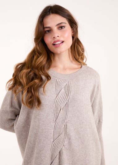 Blue Vanilla Brown Single Cable Front Jumper