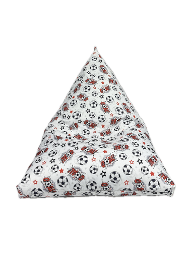 Kaikoo White Goal Print Triangle