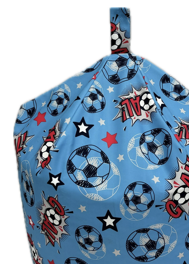 Kaikoo Blue Goal Print Beanbag