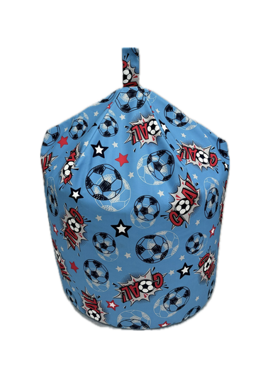 Kaikoo Blue Goal Print Beanbag