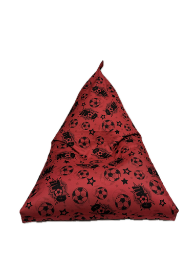 Kaikoo Kids Red Goal Print Triangle