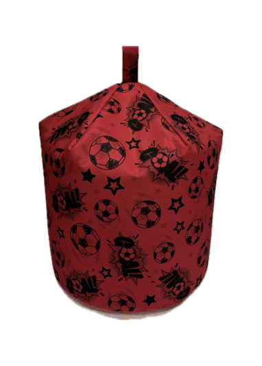 Kaikoo Red Goal Print Beanbag