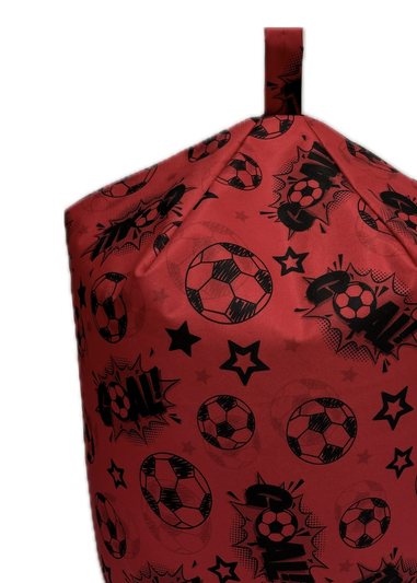 Kaikoo Red Goal Print Beanbag