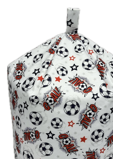 Kaikoo White Goal Print Beanbag