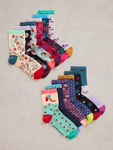 12 Paar Socken Geschenkpaket