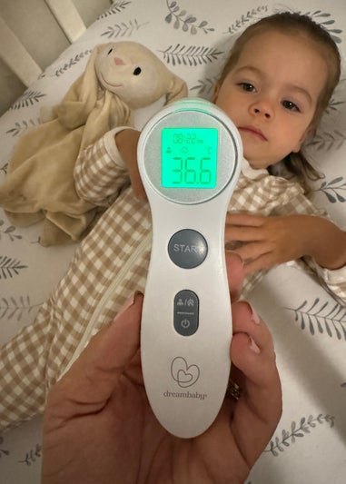 Dreambaby White Non-Contact Fever Alert Infrared Thermometer