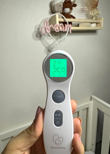 Dreambaby White Non-Contact Fever Alert Infrared Thermometer