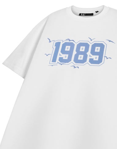 Show Me The Merch 1989 White T-Shirt