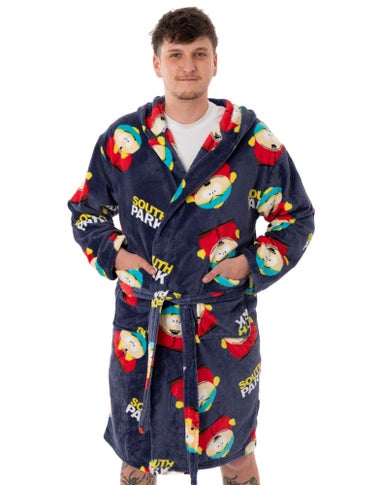 South Park Blue Cartman AOP Hooded Bathrobe