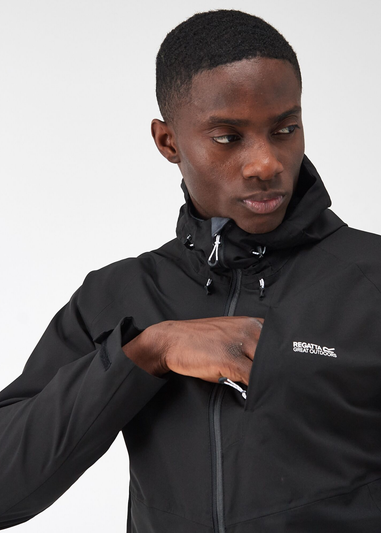 Regatta Black Britedale Waterproof Jacket