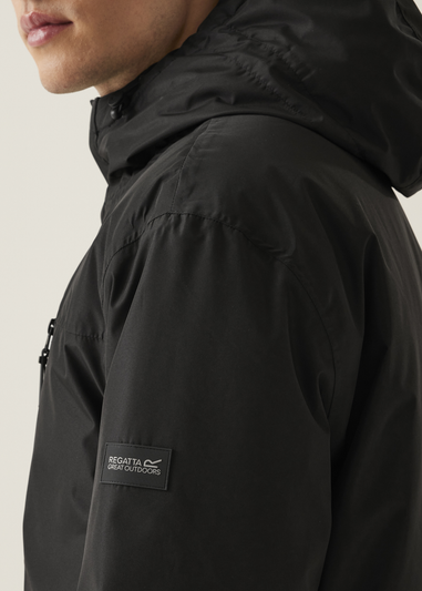 Regatta Black Penbreck II Waterproof Jacket