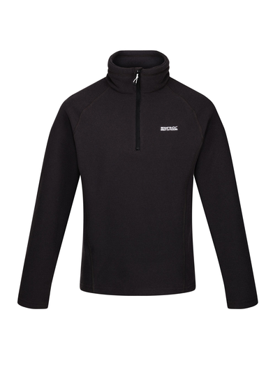 Regatta Black Kenger Half Zip Midweight Fleece