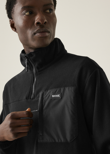 Regatta Black Frankie Half Zip Fleece