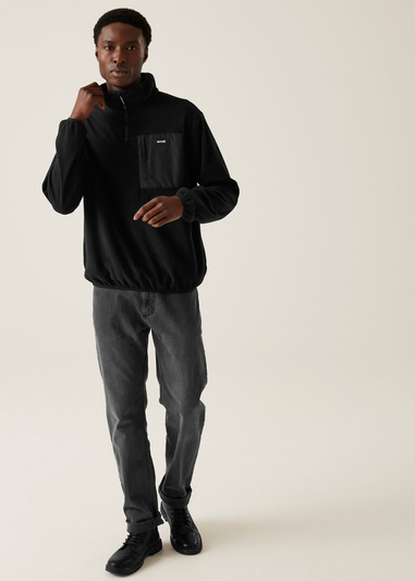 Regatta Black Frankie Half Zip Fleece