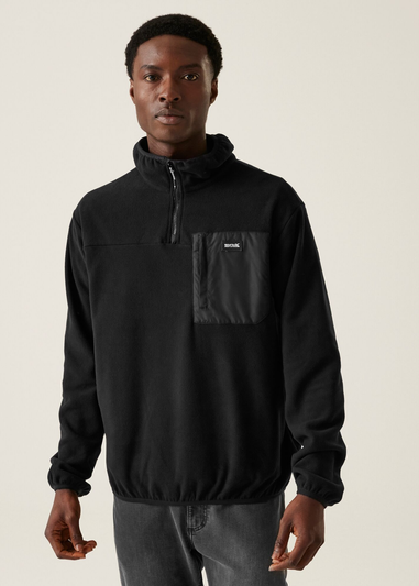 Regatta Black Frankie Half Zip Fleece