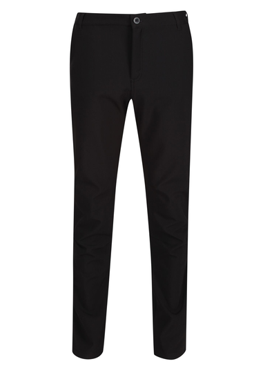 Regatta Black Fenton Softshell Walking Trousers