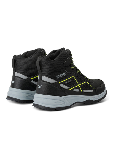 Regatta Black Lime Punch Vendeavour Walking Boots