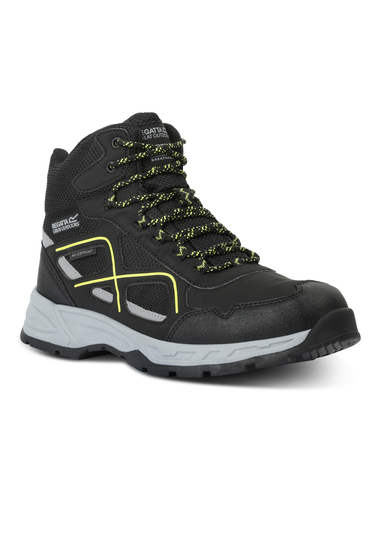 Regatta Black Lime Punch Vendeavour Walking Boots