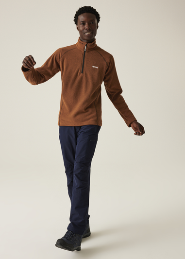 Regatta Burnt Copper Kenger Half Zip Midweight Fleece