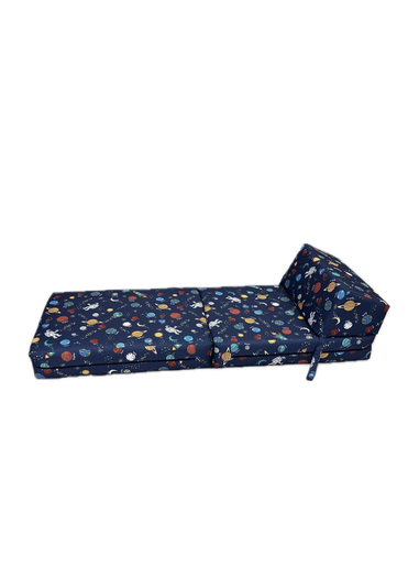 Kaikoo Blue Space Print Chair Bed