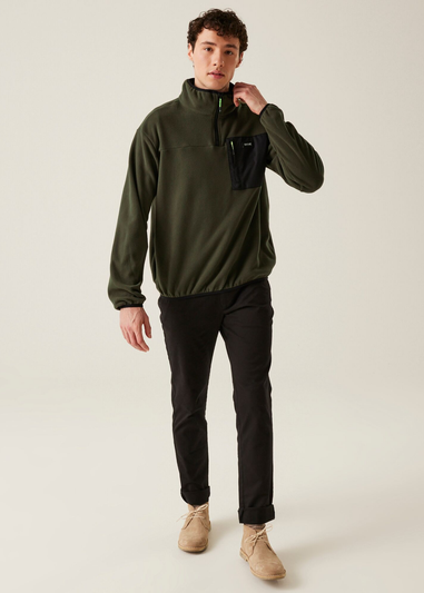 Regatta Dark Khaki Frankie Half Zip Fleece