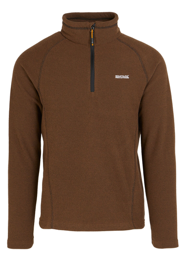 Regatta Dark Brown Kenger Half Zip Midweight Fleece