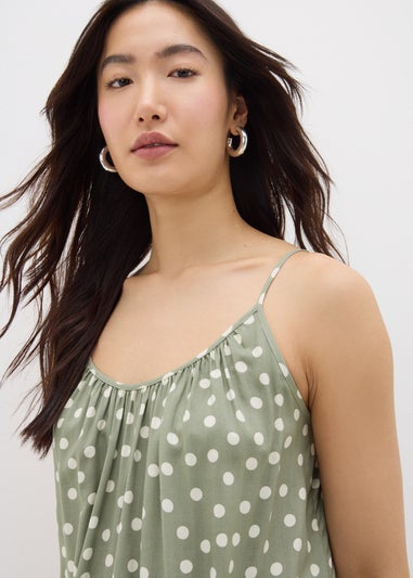 Sage Green Spot Cami Top