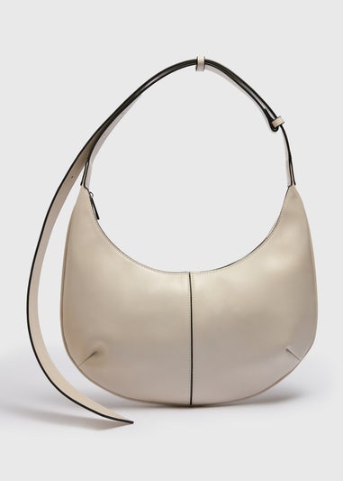 Stone Faux Leather Shoulder Bag