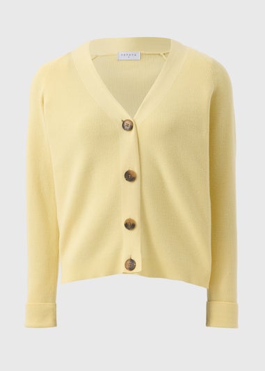 Lemon V-Neck Cardigan