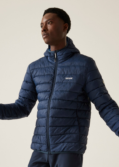 Regatta Navy Olympian Blue Hooded Marizion Padded Jacket