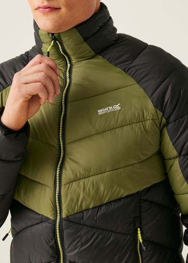 Regatta Nephrite Green Black Dalent Padded Jacket