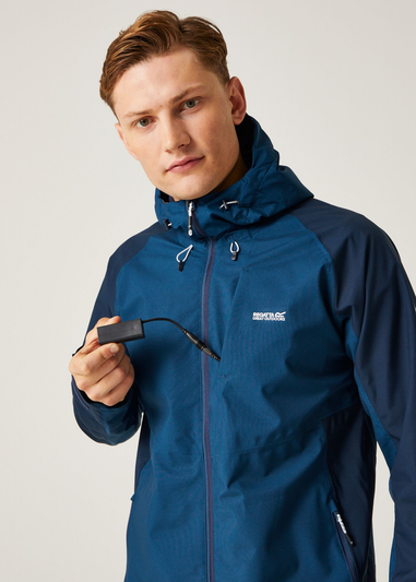 Regatta Moonlight Denim Navy Britedale Waterproof Jacket