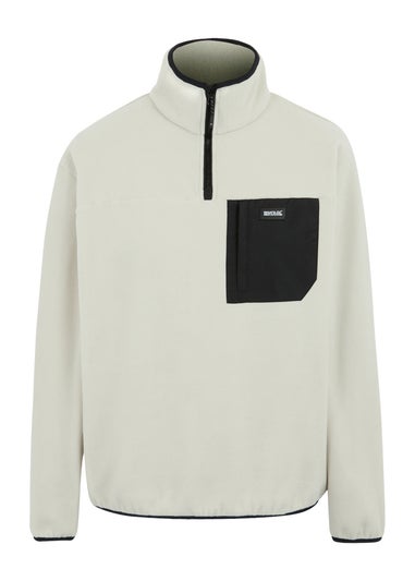 Regatta White Men's Frankie Half Zip Stretch Fleece