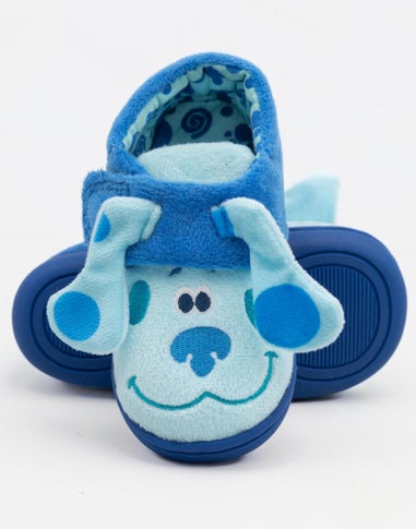 Blue's Clues & You! Boys Blue 3D Mule Slippers (4-10 UK Child)