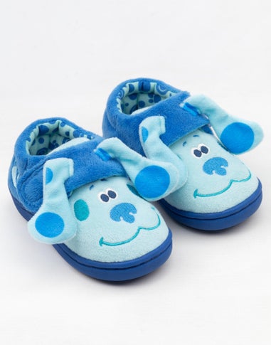 Blue's Clues & You! Boys Blue 3D Mule Slippers (4-10 UK Child)