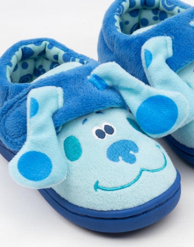 Blue's Clues & You! Boys Blue 3D Mule Slippers (4-10 UK Child)