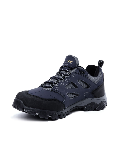 Regatta Navy Granite  Holcombe Waterproof Low Walking Shoes