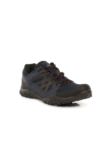 Regatta Navy Burnt Umber  Edgepoint III Waterproof Walking Shoes